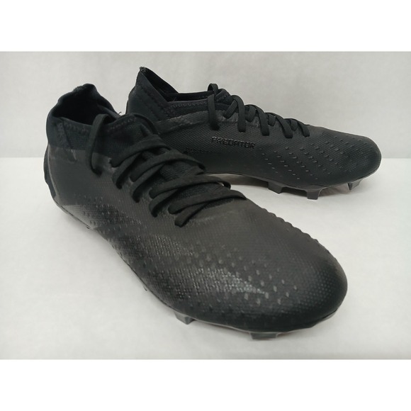 Adidas Men's Predator Accuracy.3 FG Soccer Cleats GW4593 Black‎ Sz 7.5